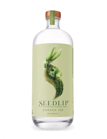 Spiritueux Gin distillé Sans Alcool, Seedlip Garden 108,...