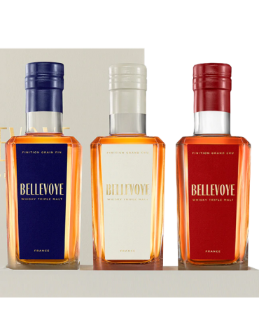 Coffret Découverte Whisky de France Bellevoye Tricolore...