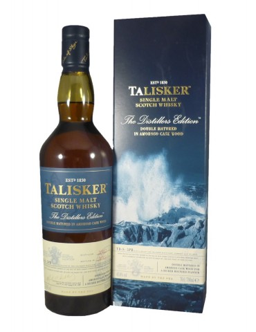 Whisky, Talisker Distillers Edition, avec étui